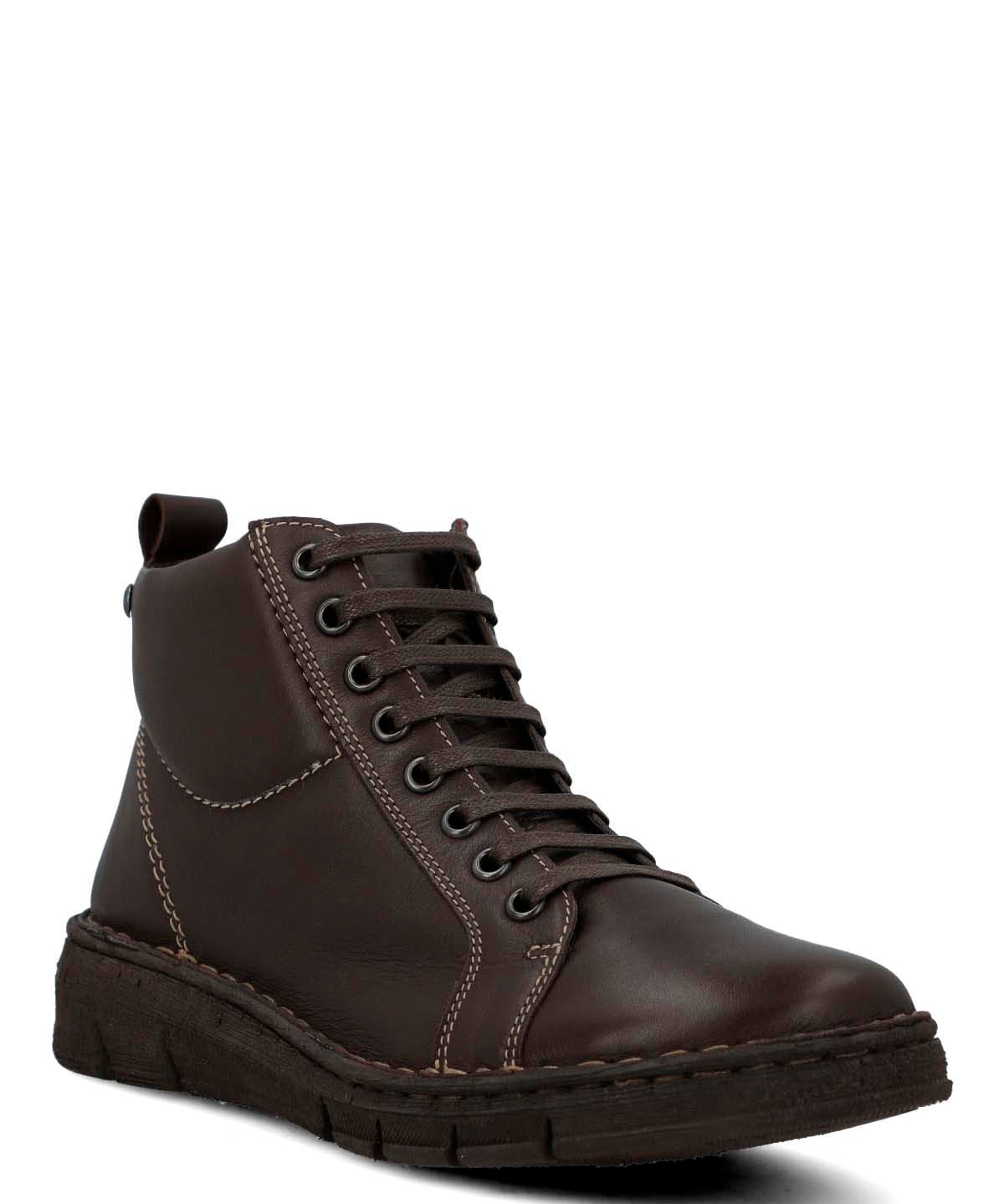 Botín Para Mujer Cuero Winnet Marron Hush Puppies