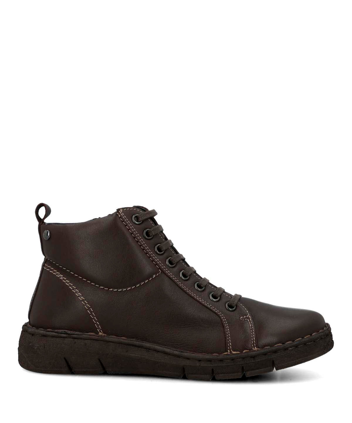 Botín Para Mujer Cuero Winnet Marron Hush Puppies