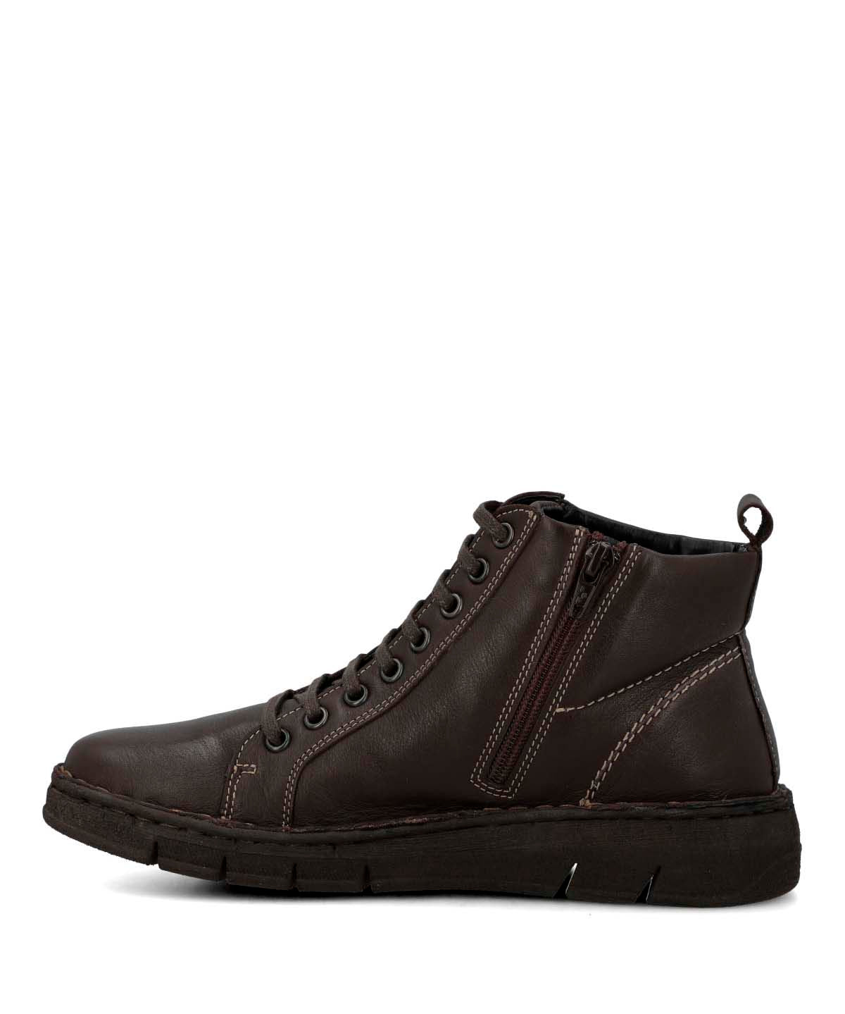 Botín Para Mujer Cuero Winnet Marron Hush Puppies