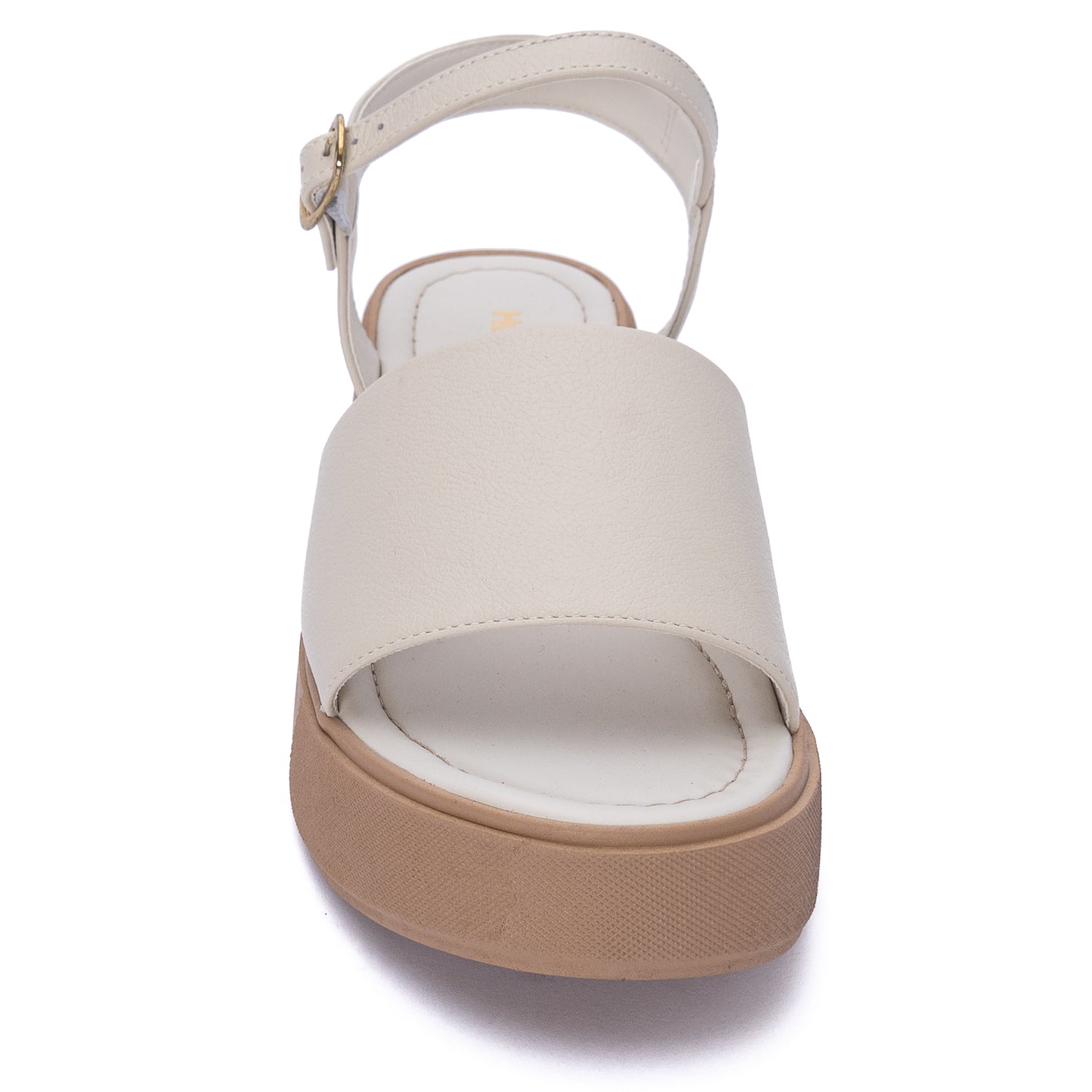 Sandalia Para Mujer Cuero Mikela Blanco Hush Puppies
