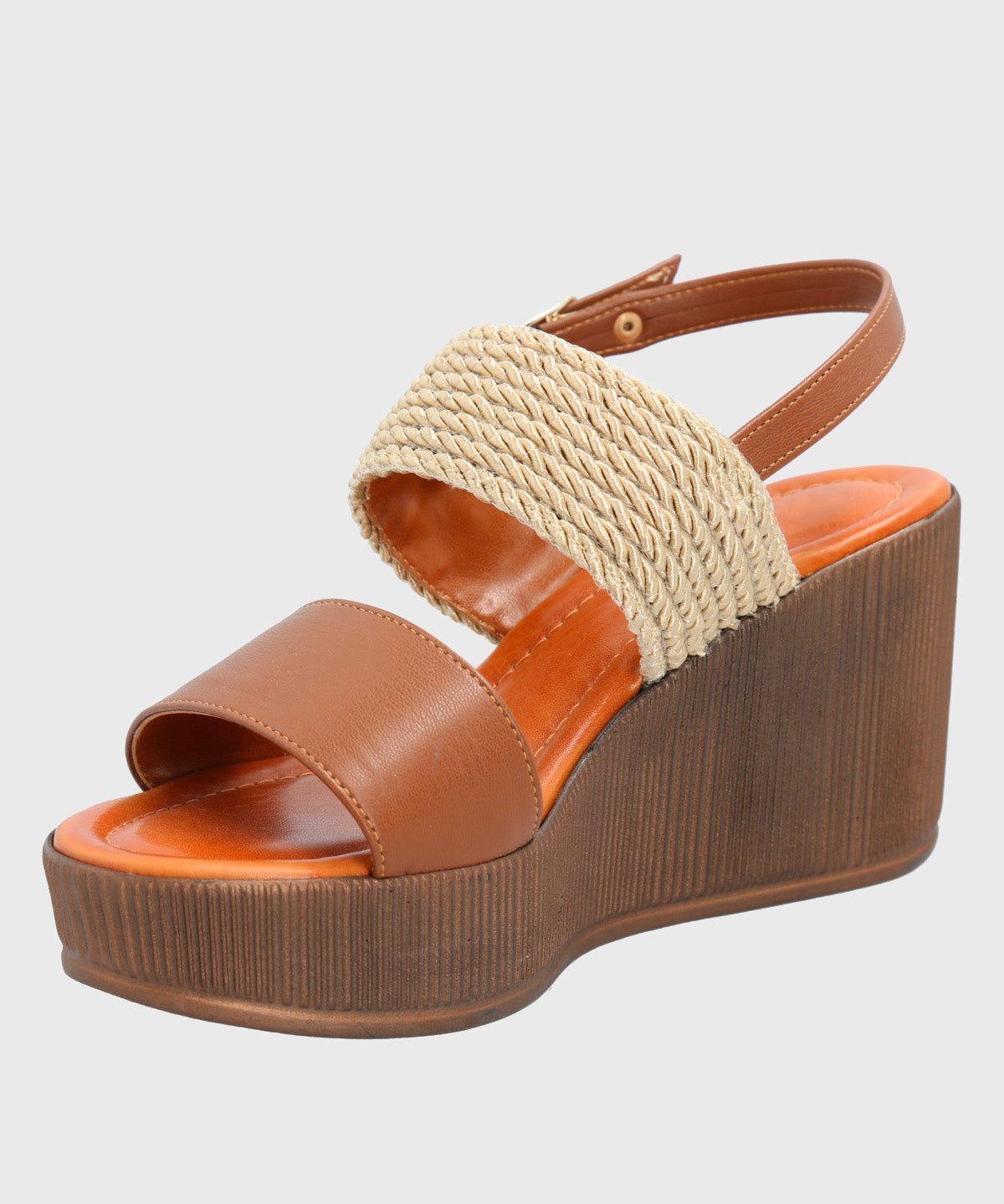 Sandalia Para Mujer Sintético Piera Beige/Crudo Hush Puppies