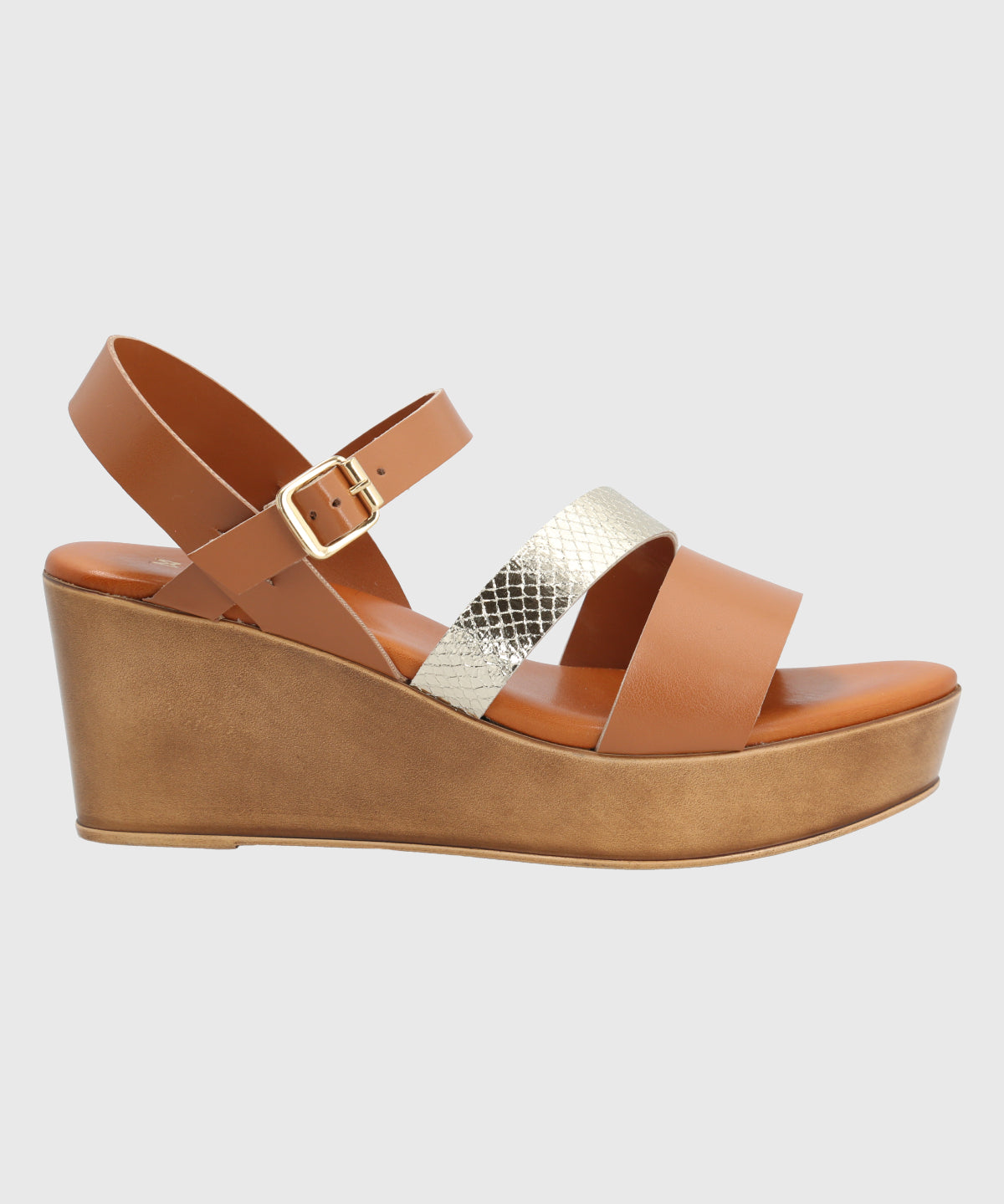 Sandalia Para Mujer Sintético Belina Café Hush Puppies