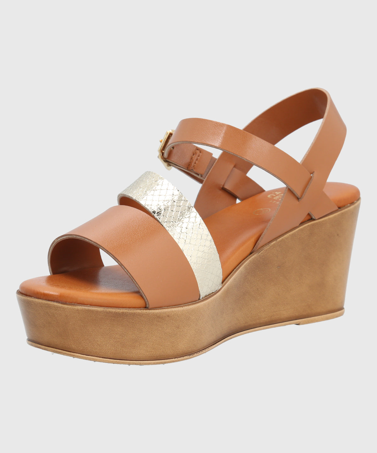 Sandalia Para Mujer Sintético Belina Café Hush Puppies