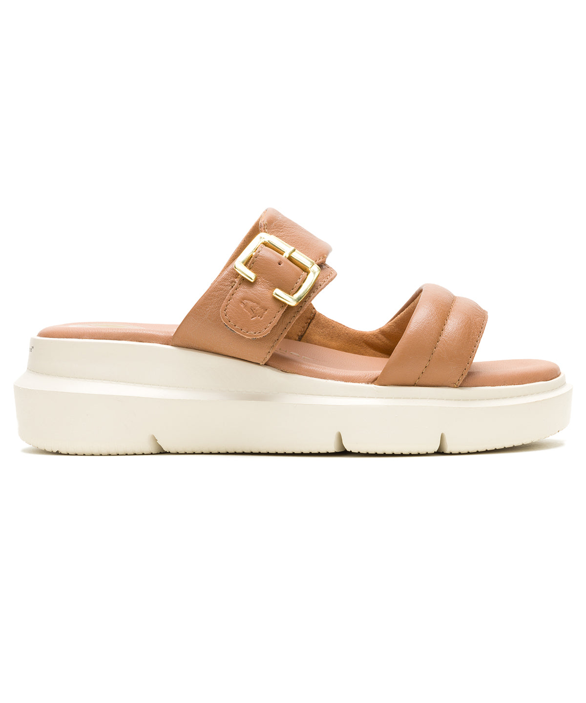 Sandalia Para Mujer Cuero Uplift 2-Band Marron Hush Puppies