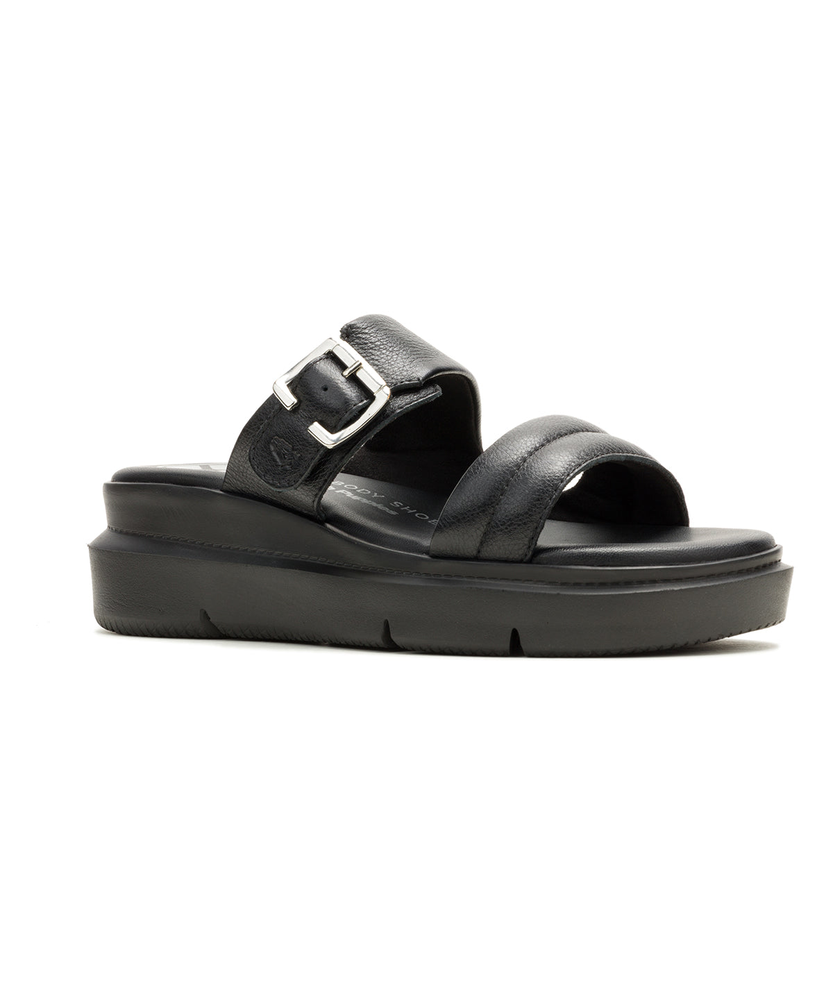 Sandalia Uplift 2-Band Slide Cuero Mujer