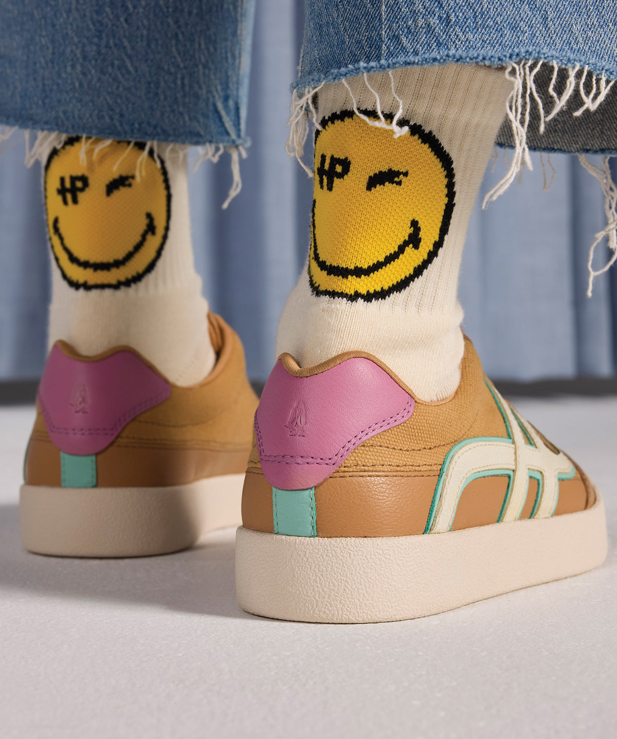 Zapatilla Seventy8 Charlie Cuero Mujer