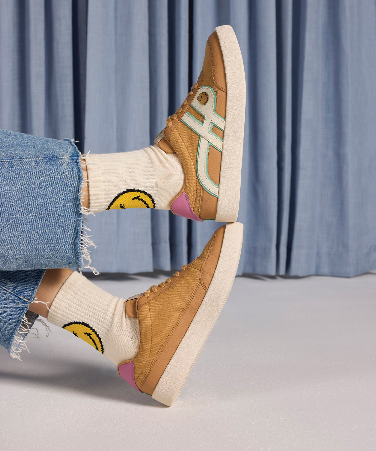 Zapatilla Seventy8 Charlie Cuero Mujer