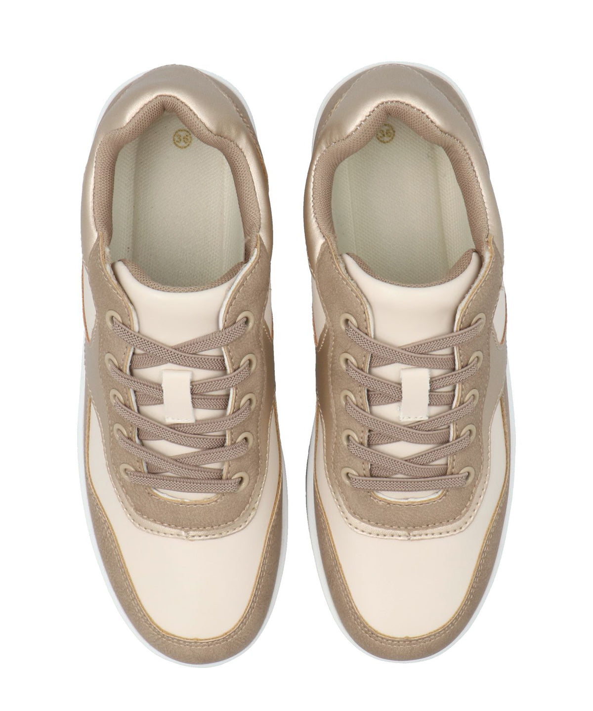 Zapatilla Para Mujer Sintetico Whitney Beige Hush Puppies