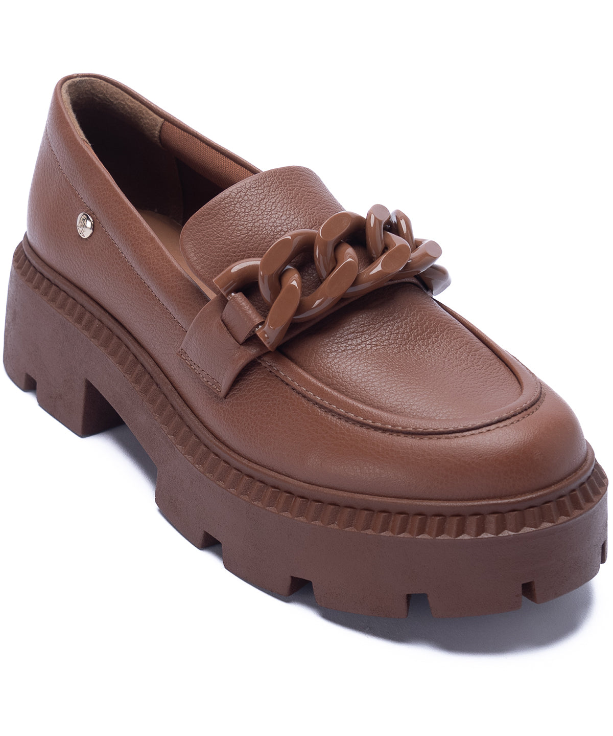 Mocasín Para Mujer Cuero Ariana Beige Hush Puppies