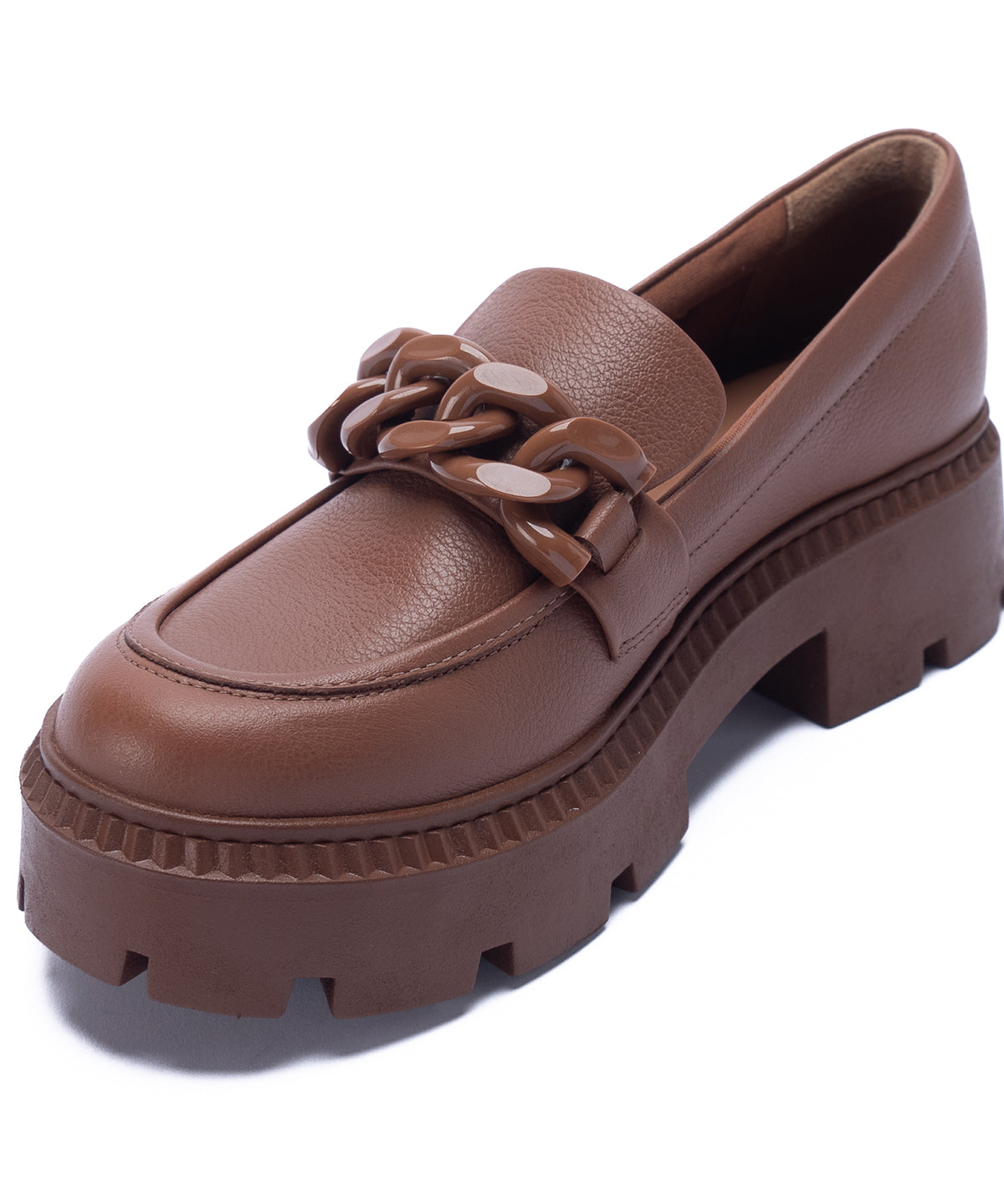 Mocasín Para Mujer Cuero Ariana Beige Hush Puppies