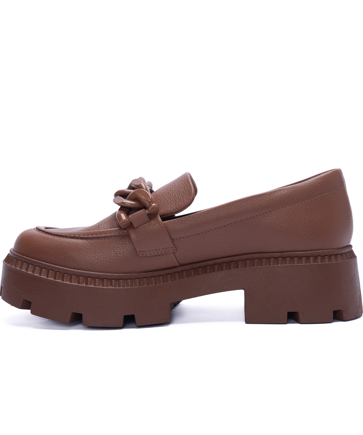 Mocasín Para Mujer Cuero Ariana Beige Hush Puppies