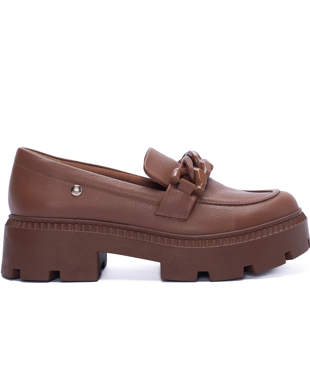 Mocasín Para Mujer Cuero Ariana Beige Hush Puppies