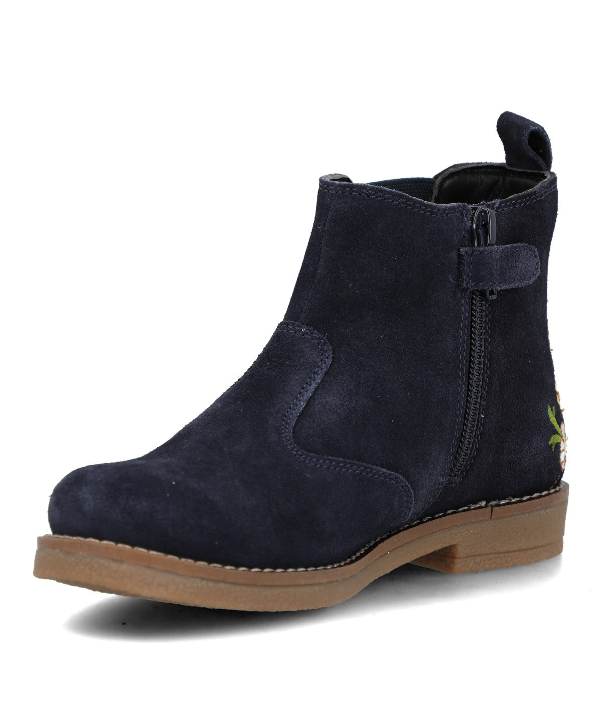 Botín Para Niña Cuero/Gamuza/Caucho Noelia Azul Hush Puppies