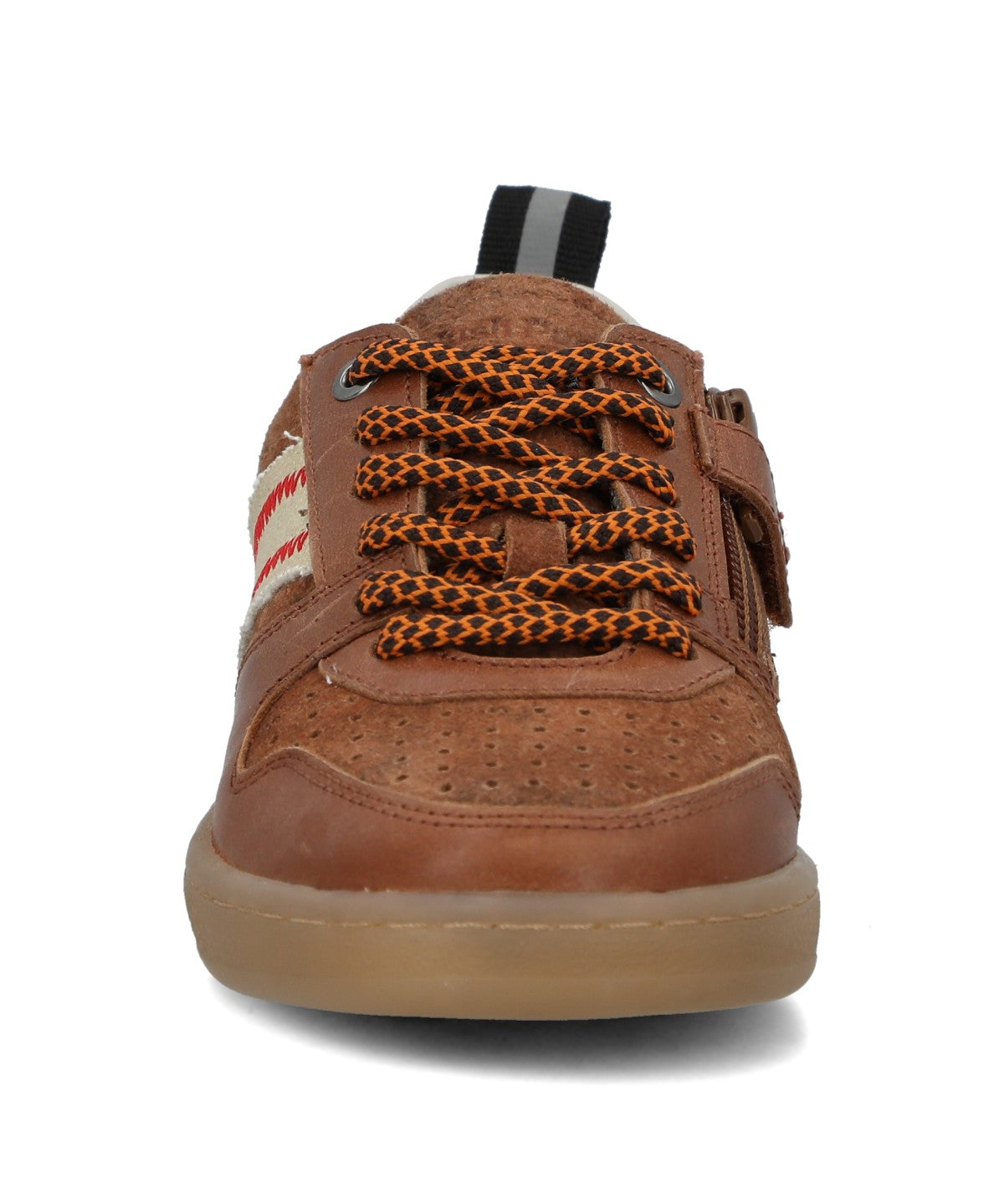 Zapatilla Para Niño Cuero Ocaso Café Hush Puppies