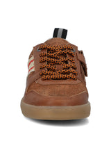 Zapatilla Para Niño Cuero Ocaso Café Hush Puppies
