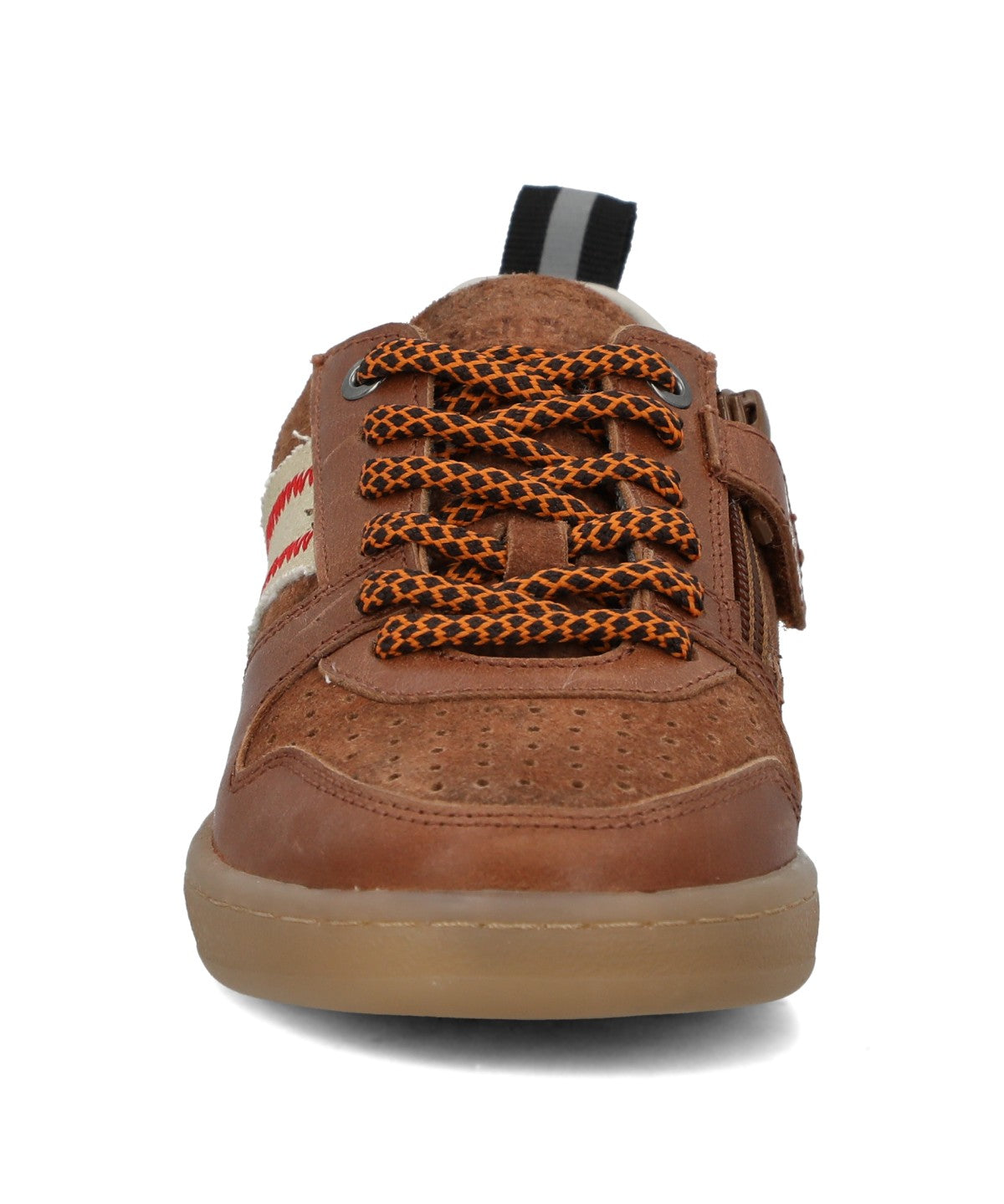 Zapatilla Para Niño Cuero Ocaso Café Hush Puppies