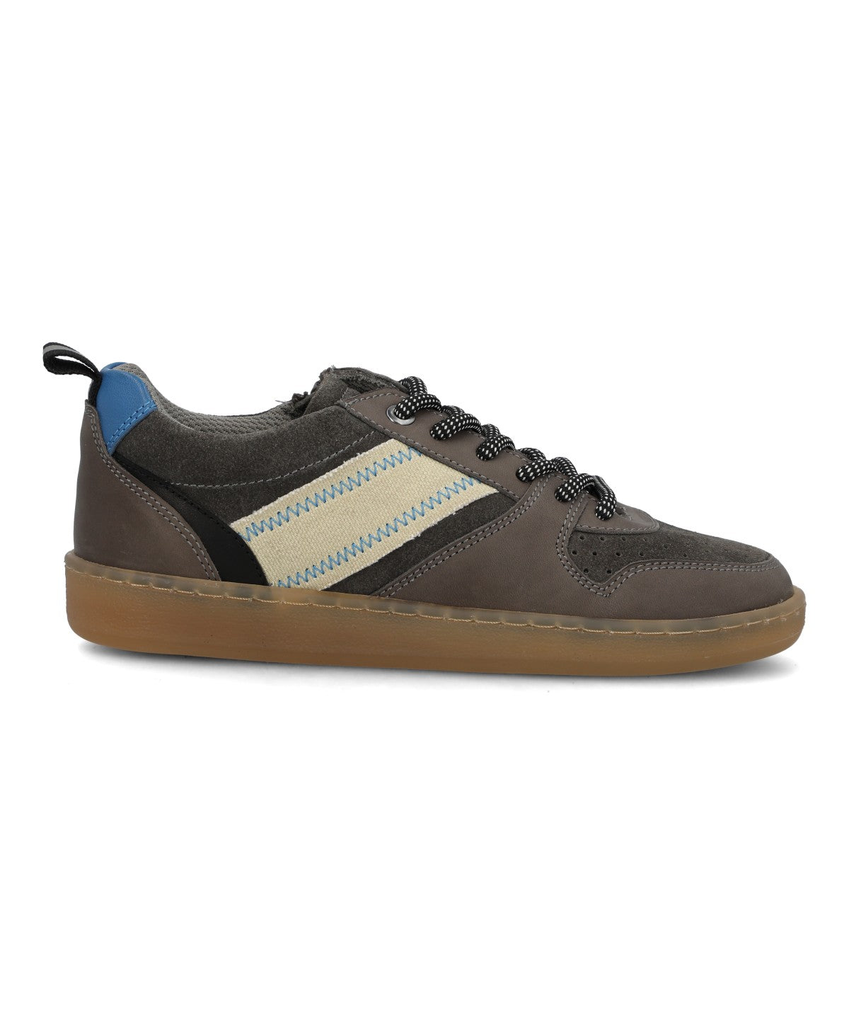 Zapatilla Para Niño Cuero Ocaso Gris Hush Puppies