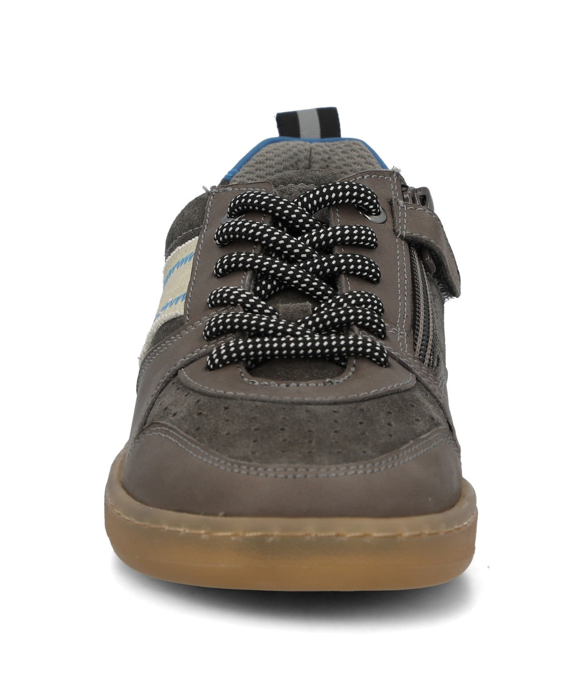 Zapatilla Para Niño Cuero Ocaso Gris Hush Puppies