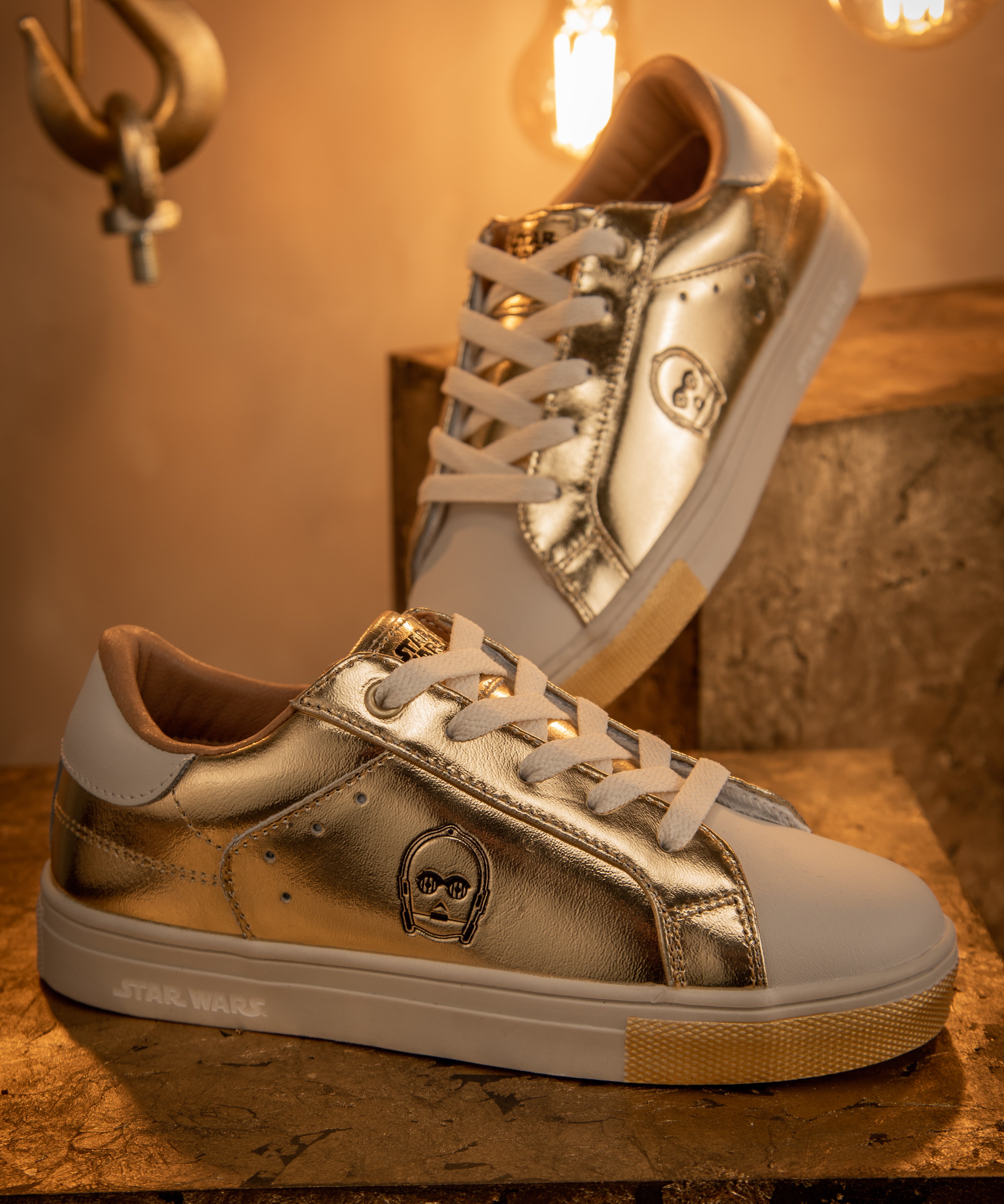 Zapatilla C-3Po Cuero Nina