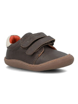 Zapatilla Para Niño Cuero Sika Café Hush Puppies
