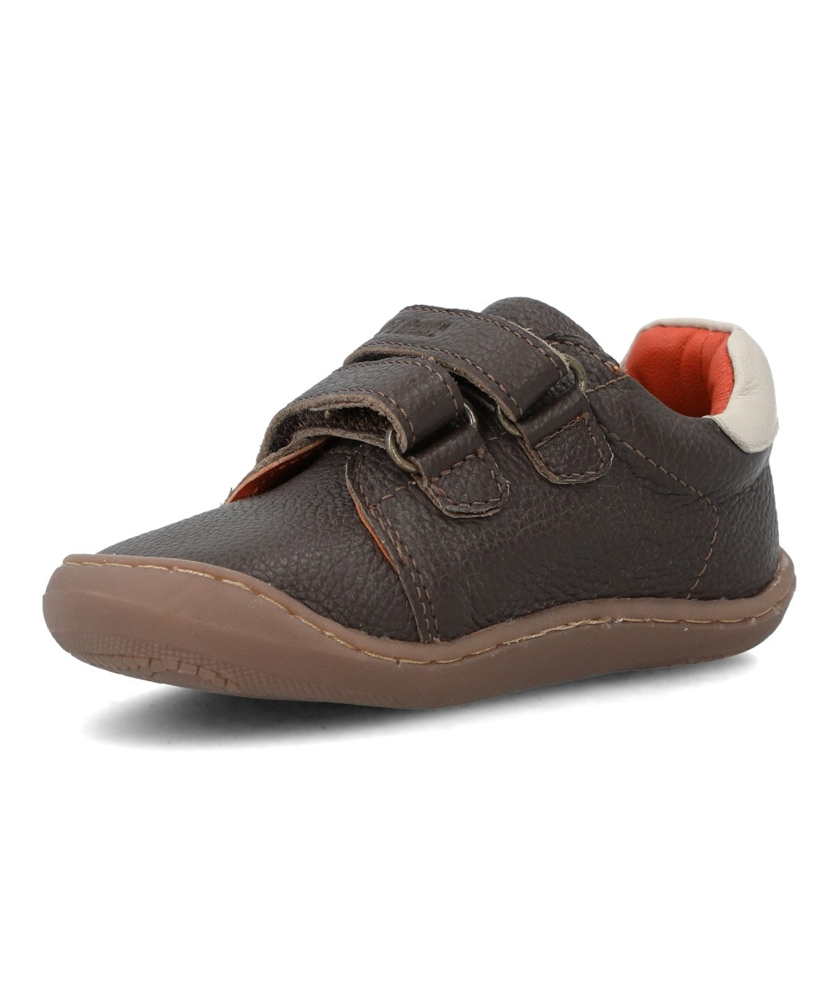 Zapatilla Para Niño Cuero Sika Café Hush Puppies