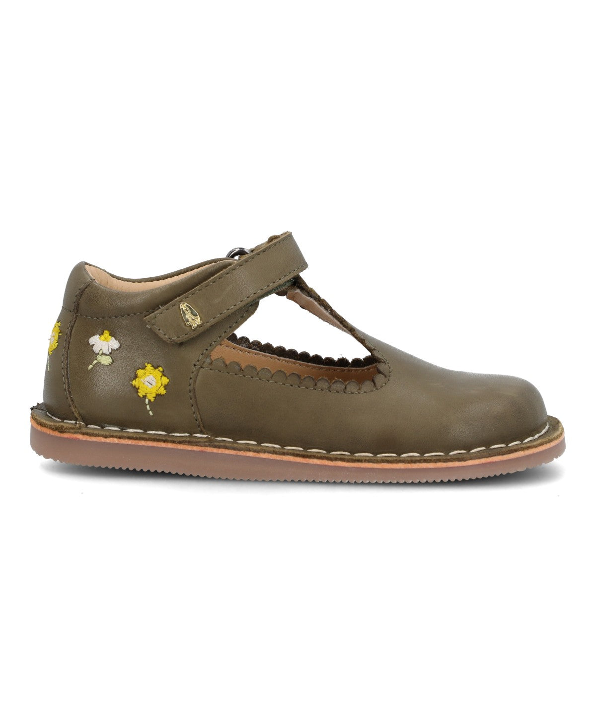 Guillermina Para Niña Cuero Elira Verde Hush Puppies