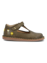 Guillermina Para Niña Cuero Elira Verde Hush Puppies