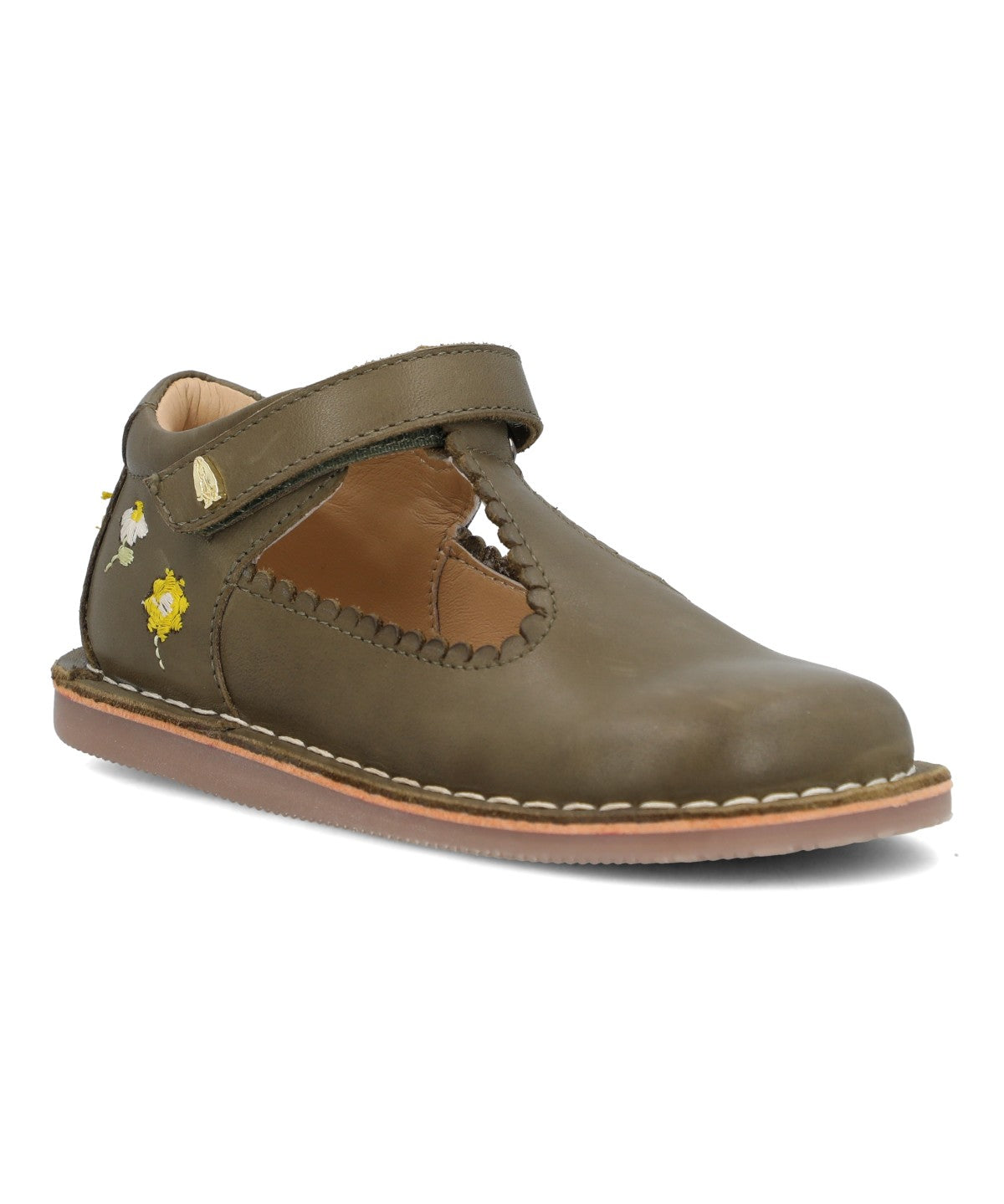 Guillermina Para Niña Cuero Elira Verde Hush Puppies