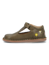 Guillermina Para Niña Cuero Elira Verde Hush Puppies