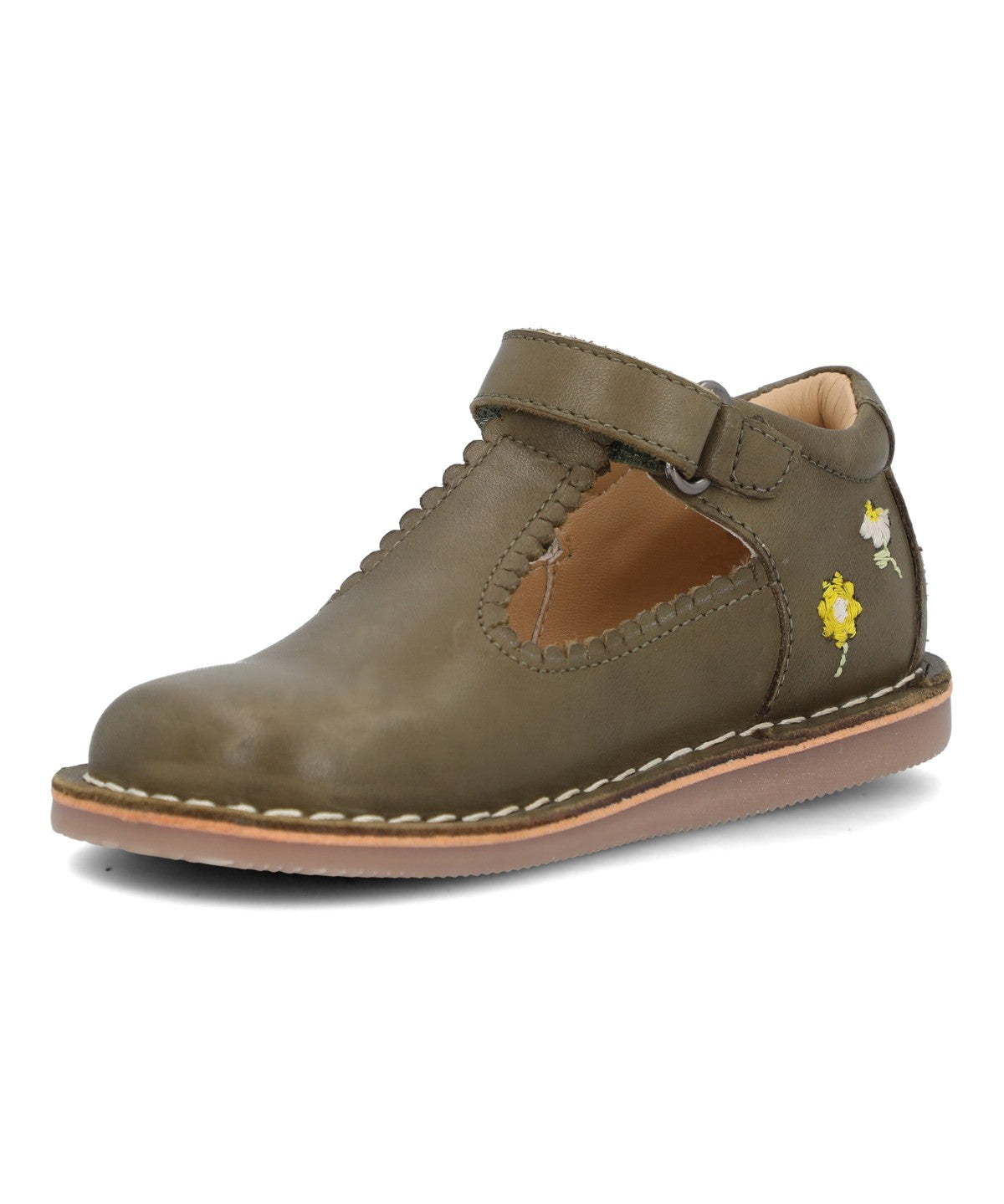Guillermina Para Niña Cuero Elira Verde Hush Puppies