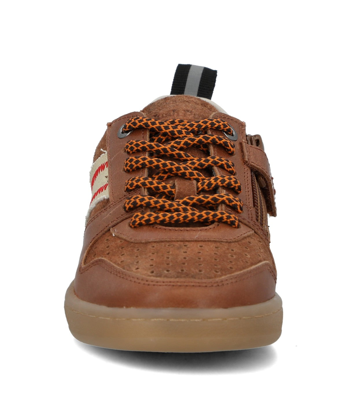 Zapatilla Para Niño Cuero Ocaso Café Hush Puppies