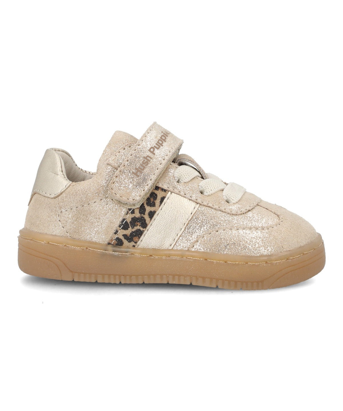 Zapatilla Para Niña Cuero/Gamuza/Caucho Zimu Metalizado Hush Puppies