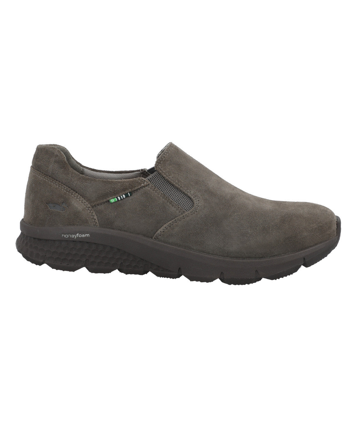 Slip On Para Hombre Cuero Vicudi Gris Rockford