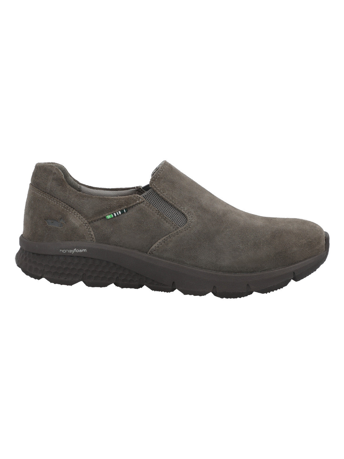 Slip On Para Hombre Cuero Vicudi Gris Rockford