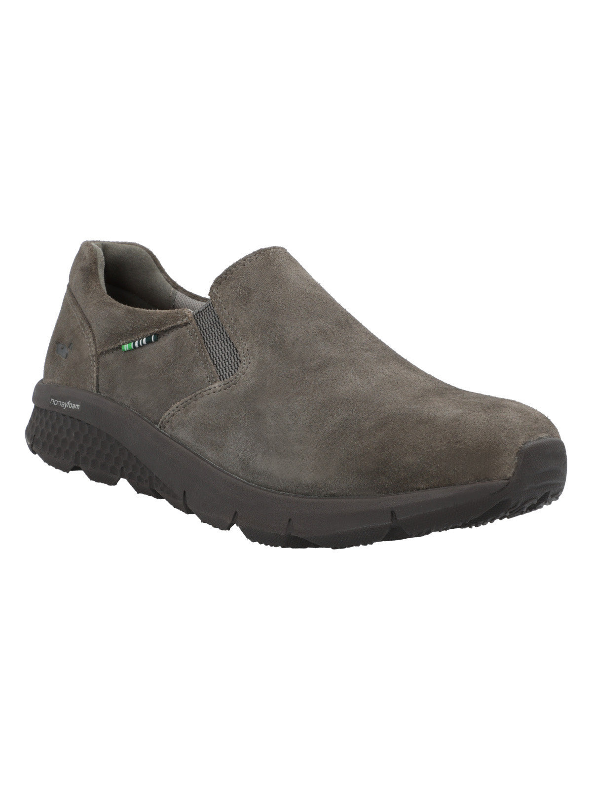 Slip On Para Hombre Cuero Vicudi Gris Rockford