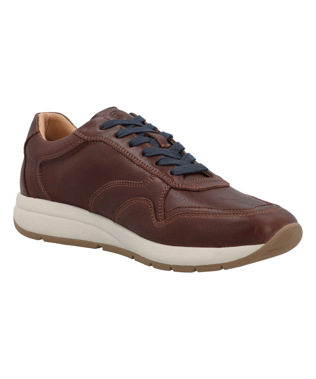 Zapatilla Para Hombre Cuero Fleir Ii Marrón Rockford