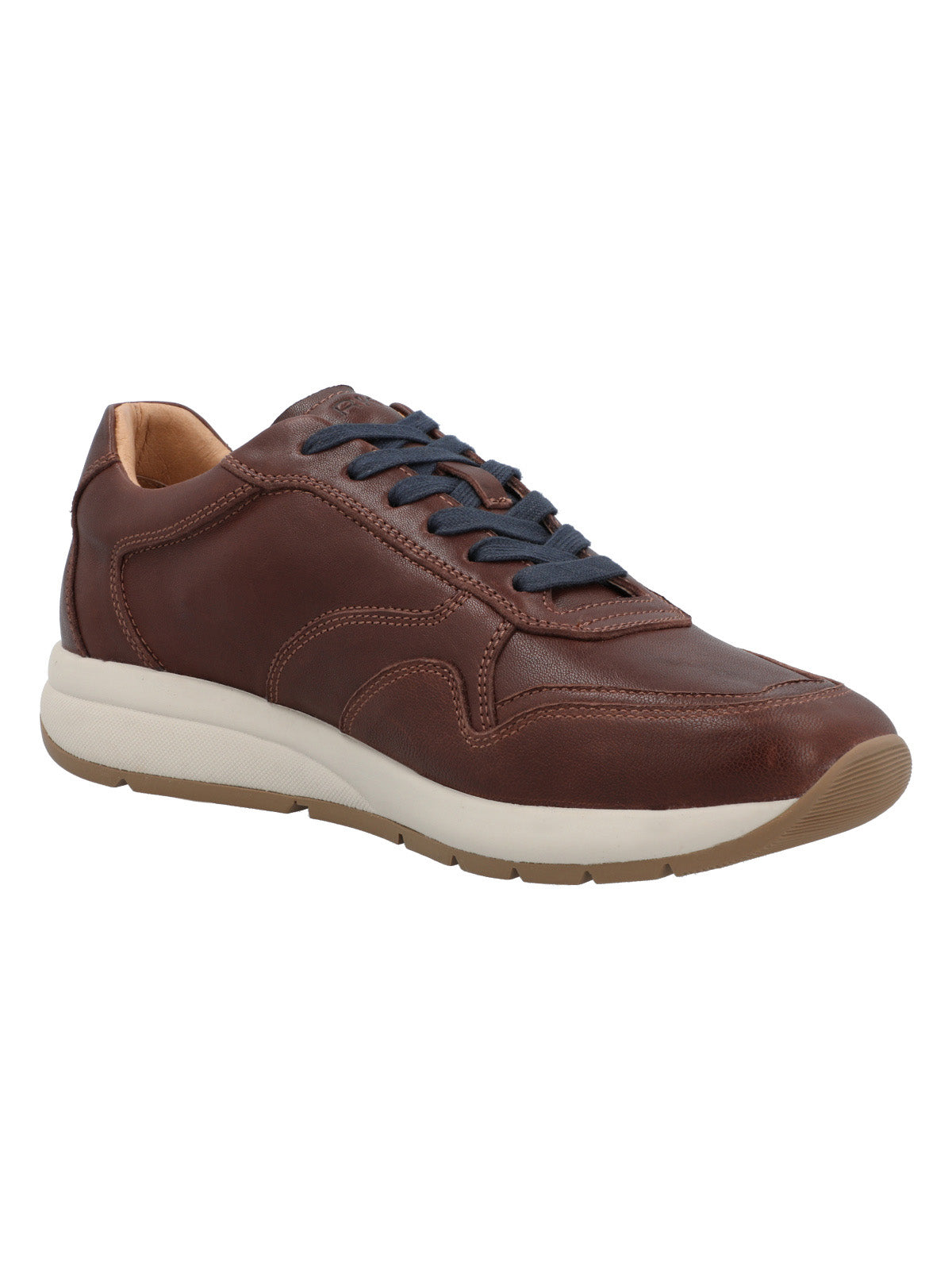 Zapatilla Para Hombre Cuero Fleir Ii Marrón Rockford