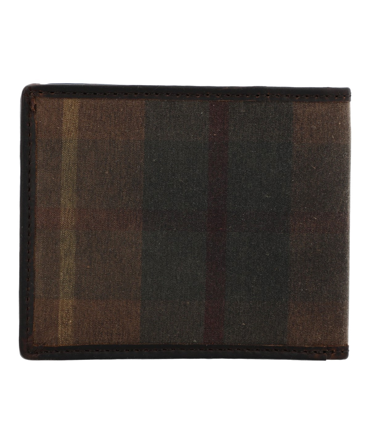 Billetera Para Hombre Canvas Engrasado Inglés Y Cuero Uk Windsor Wallet Marrón Rockford