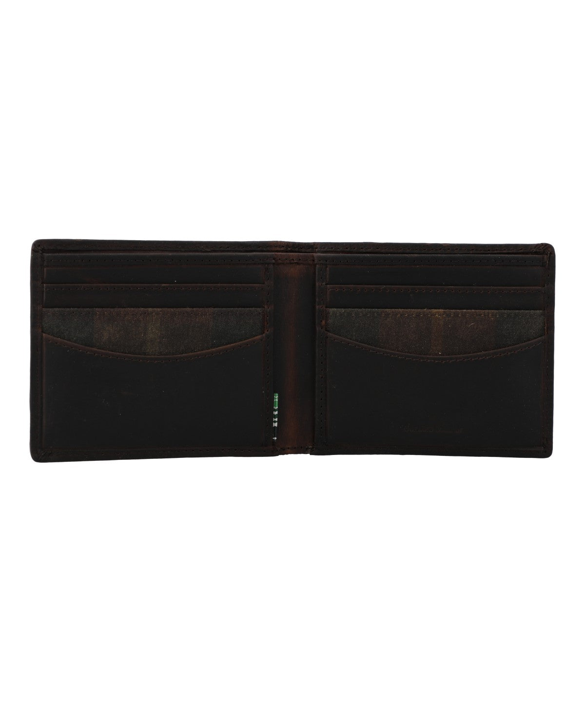 Billetera Para Hombre Canvas Engrasado Inglés Y Cuero Uk Windsor Wallet Marrón Rockford