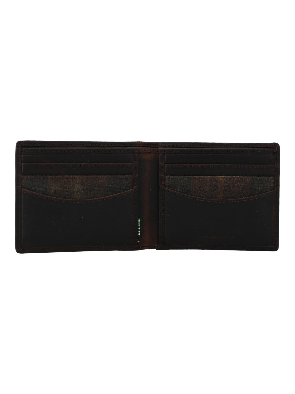 Billetera Para Hombre Canvas Engrasado Inglés Y Cuero Uk Windsor Wallet Marrón Rockford