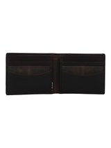 Billetera Para Hombre Canvas Engrasado Inglés Y Cuero Uk Windsor Wallet Marrón Rockford
