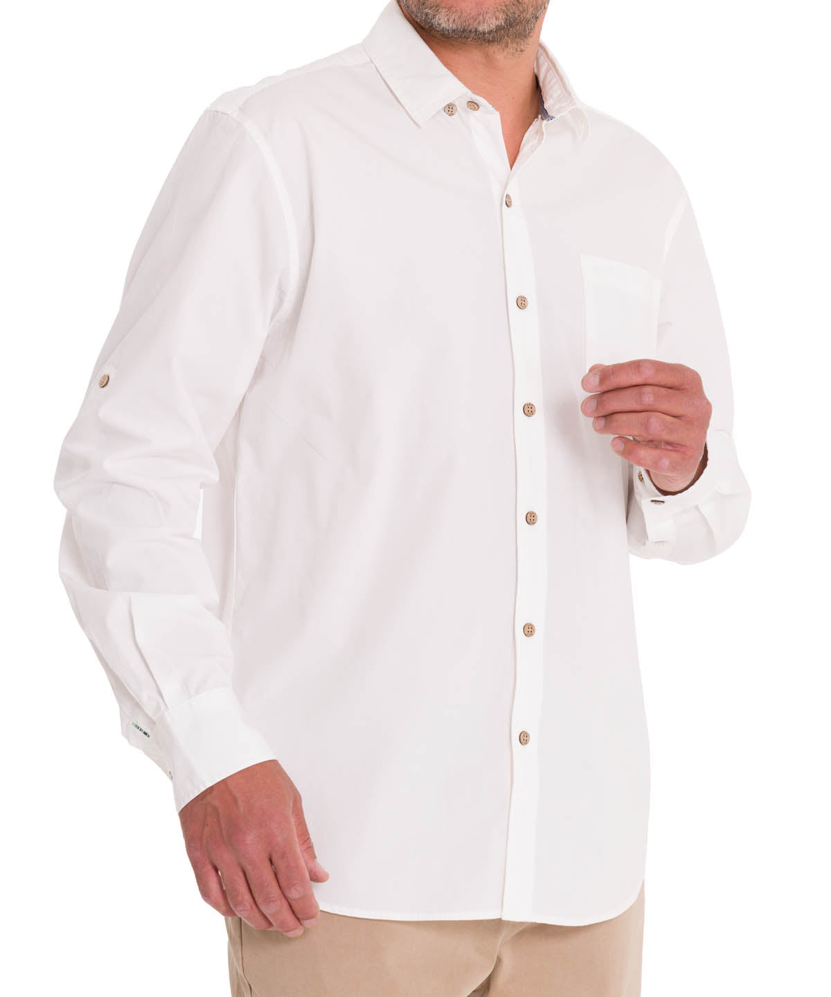 Camisa Algodón Orgánico Hombre Galiton Rockford