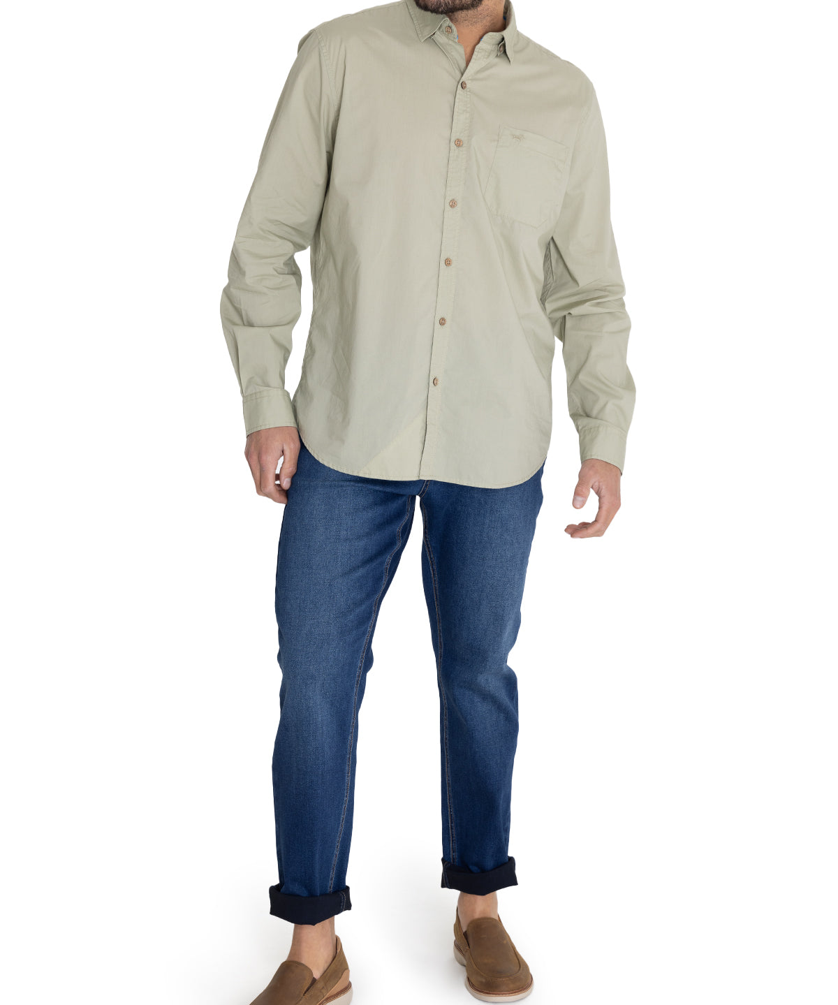 Camisa Algodón Orgánico Hombre Galiton Rockford