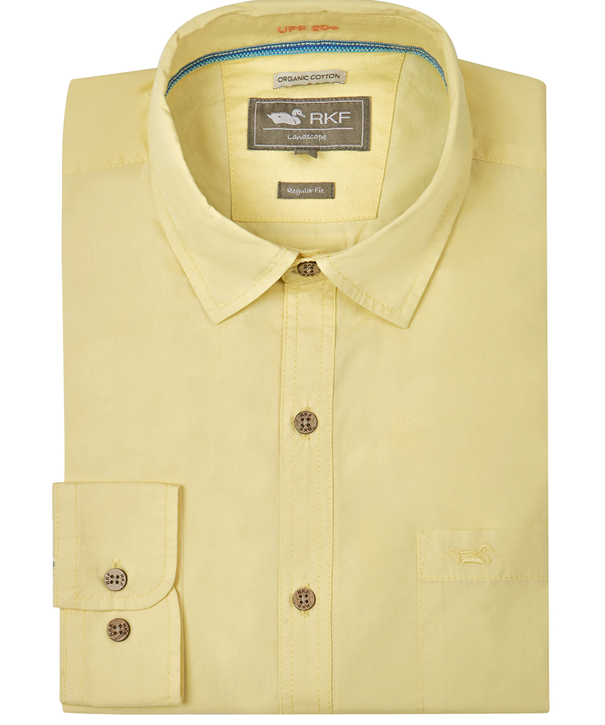 Camisa Algodón Orgánico Hombre Galiton Rockford