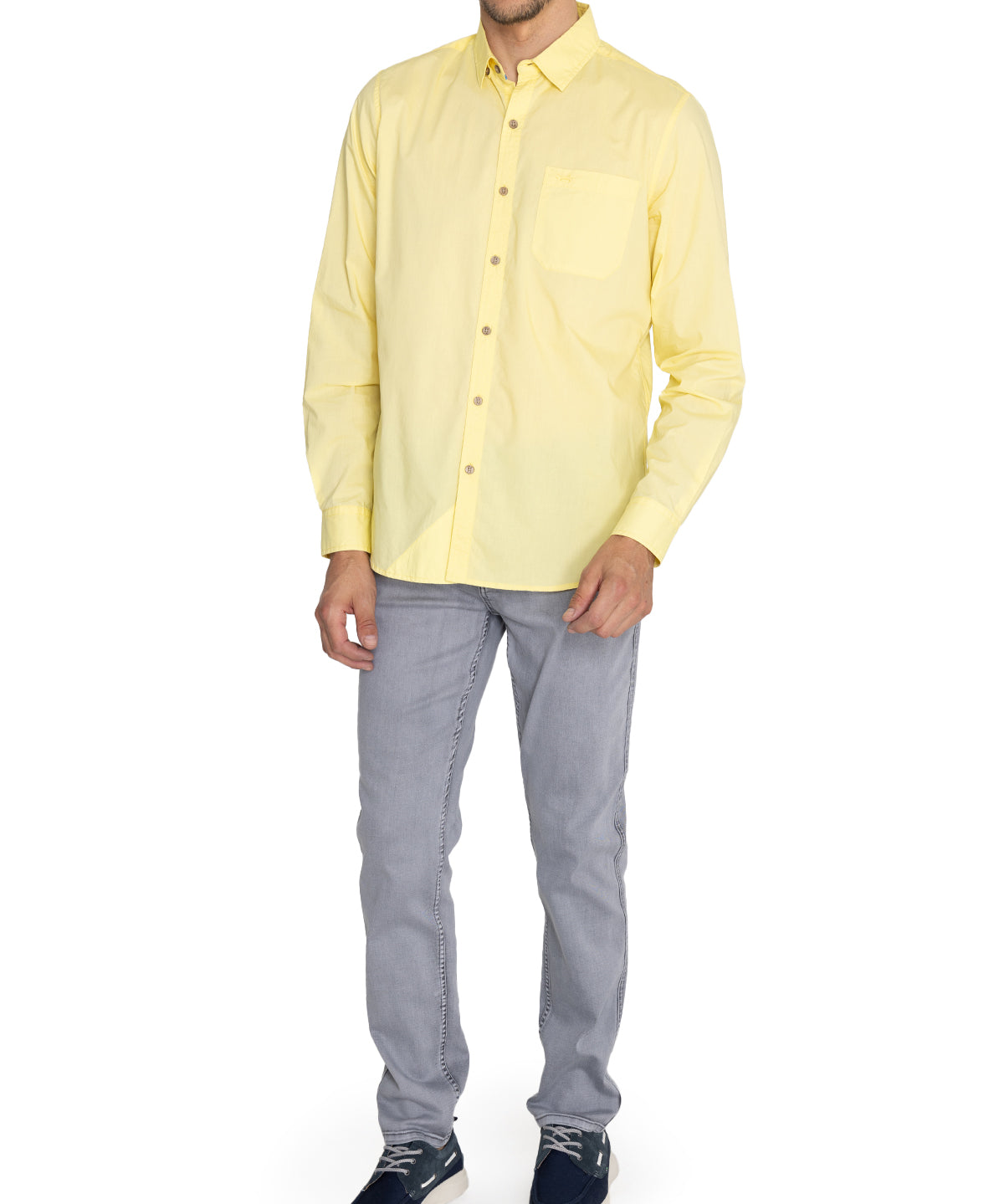 Camisa Algodón Orgánico Hombre Galiton Rockford