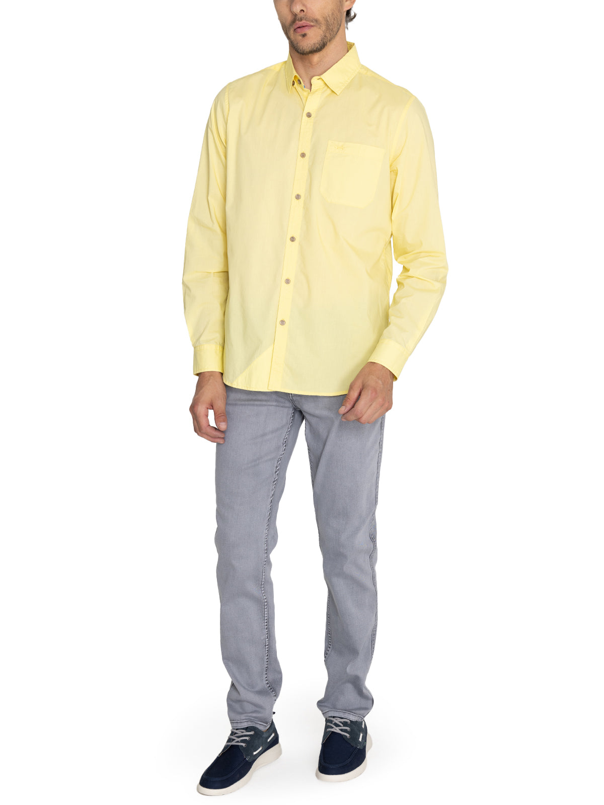 Camisa Algodón Orgánico Hombre Galiton Rockford
