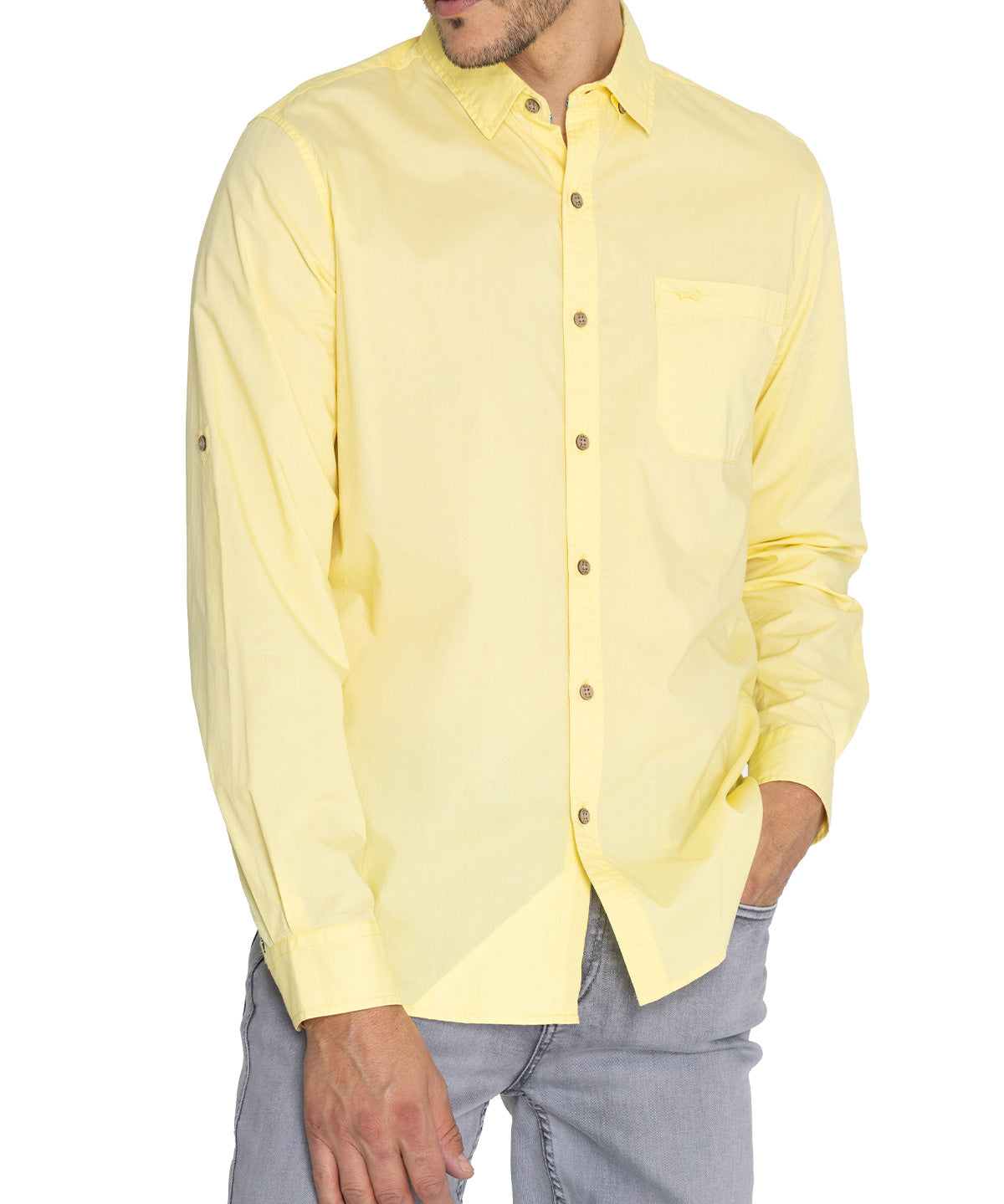 Camisa Algodón Orgánico Hombre Galiton Rockford