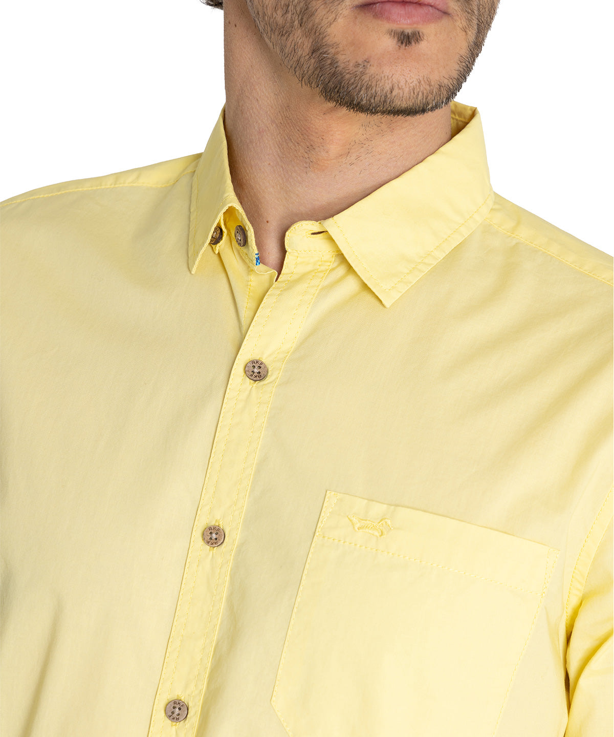 Camisa Algodón Orgánico Hombre Galiton Rockford