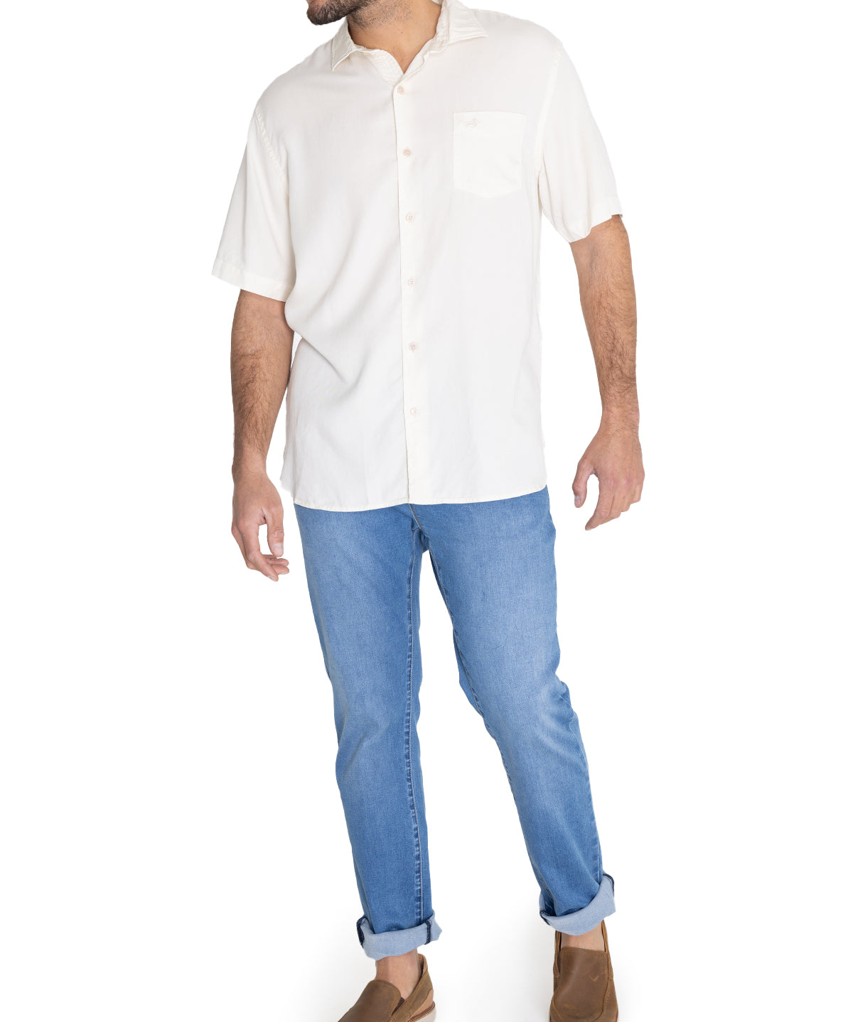 Camisa Tencel Hombre Aveiro Rockford