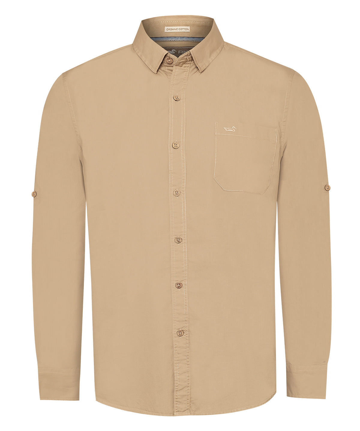 Camisa Algodón Orgánico Hombre Galiton Rockford